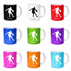 ספל תה \ קפה בעיצוב אישי עם השם שלך בעיצוב שחקן כדורסל גודל הספל 325 מ"ל