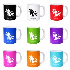 ספל תה \ קפה בעיצוב אישי עם השם שלך בעיצוב צוללן גודל הספל 325 מ"ל