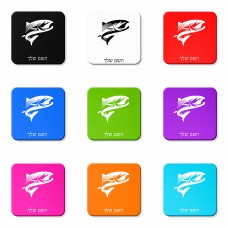 מגנט למקרר בעיצוב אישי עם השם שלך בעיצוב לדוג גודל המגנט 6.5 × 6.5 ס"מ