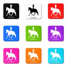 מגנט למקרר בעיצוב אישי עם השם שלך בעיצוב קאוגירל - אישה גודל המגנט 6.5 × 6.5 ס"מ