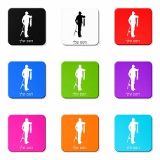 מגנט למקרר בעיצוב אישי עם השם שלך בעיצוב פישמן גודל המגנט 6.5 × 6.5 ס"מ