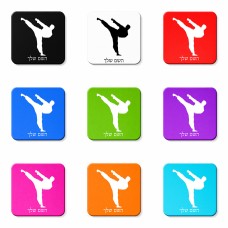 מגנט למקרר בעיצוב אישי עם השם שלך בעיצוב קרטה גודל המגנט 6.5 × 6.5 ס"מ