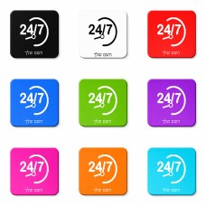 מגנט למקרר בעיצוב אישי עם השם שלך בעיצוב 24 ביולי גודל המגנט 6.5 × 6.5 ס"מ