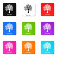 מגנט למקרר בעיצוב אישי עם השם שלך בעיצוב עץ גודל המגנט 6.5 × 6.5 ס"מ