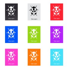 שלט אלומיניום קטן לחדר בעיצוב אישי עם השם שלך בעיצוב פרת משה רבנו גודל השלט 15 × 20 ס"מ.