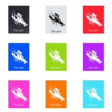 שלט אלומיניום קטן לחדר בעיצוב אישי עם השם שלך בעיצוב מזלות - סרטן גודל השלט 15 × 20 ס"מ.