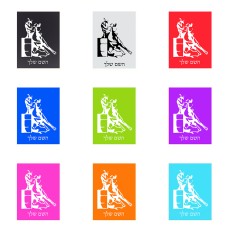 שלט אלומיניום קטן לחדר בעיצוב אישי עם השם שלך בעיצוב קאוגירל גודל השלט 15 × 20 ס"מ.