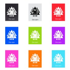 שלט אלומיניום קטן לחדר בעיצוב אישי עם השם שלך בעיצוב טריאתלון גודל השלט 15 × 20 ס"מ.