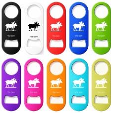 פותחן בקבוקים בעיצוב אישי עם השם שלך בעיצוב דישון גודל הפותחן 3.2 × 8.7 ס"מ