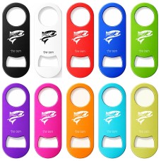 פותחן בקבוקים בעיצוב אישי עם השם שלך בעיצוב לדוג גודל הפותחן 3.2 × 8.7 ס"מ