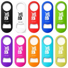 פותחן בקבוקים בעיצוב אישי עם השם שלך בעיצוב ארנב מחזיק גזר גודל הפותחן 3.2 × 8.7 ס"מ