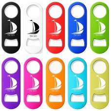 פותחן בקבוקים בעיצוב אישי עם השם שלך בעיצוב סירה גודל הפותחן 3.2 × 8.7 ס"מ