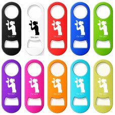 פותחן בקבוקים בעיצוב אישי עם השם שלך בעיצוב צלמת - אישה גודל הפותחן 3.2 × 8.7 ס"מ