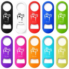 פותחן בקבוקים בעיצוב אישי עם השם שלך בעיצוב שחקן ביליארד גודל הפותחן 3.2 × 8.7 ס"מ