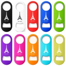 פותחן בקבוקים בעיצוב אישי עם השם שלך בעיצוב מגדל אייפל גודל הפותחן 3.2 × 8.7 ס"מ