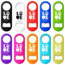 פותחן בקבוקים בעיצוב אישי עם השם שלך בעיצוב אהבה גודל הפותחן 3.2 × 8.7 ס"מ