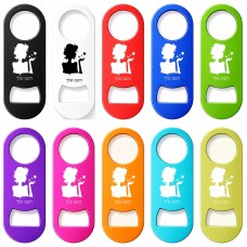 פותחן בקבוקים בעיצוב אישי עם השם שלך בעיצוב אהבת נשים גודל הפותחן 3.2 × 8.7 ס"מ