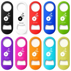 פותחן בקבוקים בעיצוב אישי עם השם שלך בעיצוב תקליטור - אזור מוזיקה גודל הפותחן 3.2 × 8.7 ס"מ