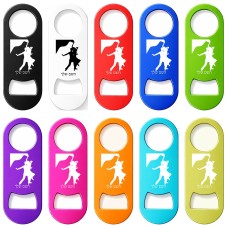 פותחן בקבוקים בעיצוב אישי עם השם שלך בעיצוב אישה רוקדת עם גבר גודל הפותחן 3.2 × 8.7 ס"מ