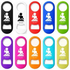 פותחן בקבוקים בעיצוב אישי עם השם שלך בעיצוב אזור מוזיקה של די ג'יי גודל הפותחן 3.2 × 8.7 ס"מ