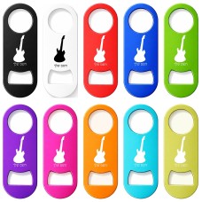 פותחן בקבוקים בעיצוב אישי עם השם שלך בעיצוב גיטרה גודל הפותחן 3.2 × 8.7 ס"מ