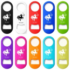 פותחן בקבוקים בעיצוב אישי עם השם שלך בעיצוב מזלות - קשת גודל הפותחן 3.2 × 8.7 ס"מ