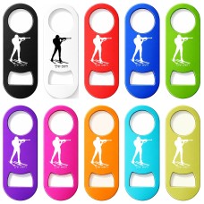 פותחן בקבוקים בעיצוב אישי עם השם שלך בעיצוב ביאתלון גודל הפותחן 3.2 × 8.7 ס"מ