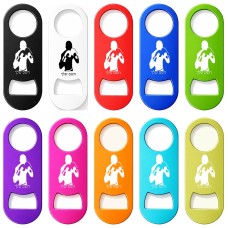 פותחן בקבוקים בעיצוב אישי עם השם שלך בעיצוב אגרוף גודל הפותחן 3.2 × 8.7 ס"מ