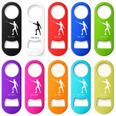 פותחן בקבוקים בעיצוב אישי עם השם שלך בעיצוב לוחם סייף גודל הפותחן 3.2 × 8.7 ס"מ