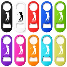 פותחן בקבוקים בעיצוב אישי עם השם שלך בעיצוב שחקן גולף גודל הפותחן 3.2 × 8.7 ס"מ