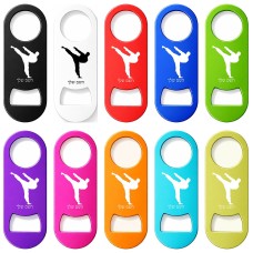 פותחן בקבוקים בעיצוב אישי עם השם שלך בעיצוב קרטה גודל הפותחן 3.2 × 8.7 ס"מ