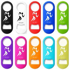 פותחן בקבוקים בעיצוב אישי עם השם שלך בעיצוב רצים אולימפיים גודל הפותחן 3.2 × 8.7 ס"מ