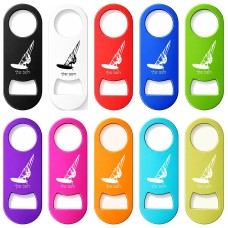 פותחן בקבוקים בעיצוב אישי עם השם שלך בעיצוב לגלוש - גלישה - שייט גודל הפותחן 3.2 × 8.7 ס"מ