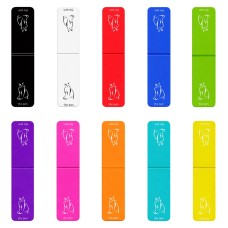 סימני לספרים בעיצוב אישי עם השם שלך בעיצוב חתול גדול הסמניה 13 × 2.5 ס"מ