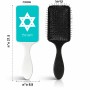 מסרק לשיער בעיצוב אישי עם השם שלך בעיצוב מגן דוד - מגן דוד - ישראל גודל המסרק 21.5 × 6.8 ס"מ