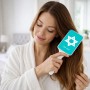 מסרק לשיער בעיצוב אישי עם השם שלך בעיצוב מגן דוד - מגן דוד - ישראל גודל המסרק 21.5 × 6.8 ס"מ