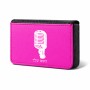 ארנק כרטיסי אשראי בעיצוב אישי עם השם שלך בעיצוב מיקרופון גודל גודל ארנק כרטיסי אשראי 10 × 6.6 ס"מ