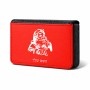 ארנק כרטיסי אשראי בעיצוב אישי עם השם שלך בעיצוב סנטה קלאוס גודל גודל ארנק כרטיסי אשראי 10 × 6.6 ס"מ