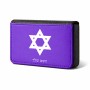 ארנק כרטיסי אשראי בעיצוב אישי עם השם שלך בעיצוב מגן דוד - מגן דוד - ישראל גודל גודל ארנק כרטיסי אשראי 10 × 6.6 ס"מ