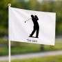 דיגלון בעיצוב אישי עם השם שלך בעיצוב שחקן גולף גודל הדיגלון - 20.5 × 14 ס"מ