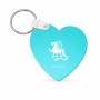 מחזיק מפתחות בצורת לב בעיצוב אישי עם השם שלך בעיצוב דרקון גודל המחזיק 5 × 5 ס"מ