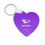 מחזיק מפתחות בצורת לב בעיצוב אישי עם השם שלך בעיצוב דייהטסו גודל המחזיק 5 × 5 ס"מ