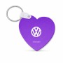 מחזיק מפתחות בצורת לב בעיצוב אישי עם השם שלך בעיצוב פולקסווגן גודל המחזיק 5 × 5 ס"מ