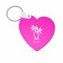 מחזיק מפתחות בצורת לב בעיצוב אישי עם השם שלך בעיצוב כפות ידיים גודל המחזיק 5 × 5 ס"מ