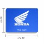 פד לעכבר בעיצוב אישי עם השם שלך בעיצוב הונדה גודל הפד 22 × 18 ס"מ
