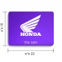 פד לעכבר בעיצוב אישי עם השם שלך בעיצוב הונדה גודל הפד 22 × 18 ס"מ