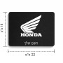 פד לעכבר בעיצוב אישי עם השם שלך בעיצוב הונדה גודל הפד 22 × 18 ס"מ