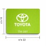 פד לעכבר בעיצוב אישי עם השם שלך בעיצוב טויוטה גודל הפד 22 × 18 ס"מ