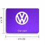 פד לעכבר בעיצוב אישי עם השם שלך בעיצוב פולקסווגן גודל הפד 22 × 18 ס"מ