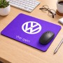 פד לעכבר בעיצוב אישי עם השם שלך בעיצוב פולקסווגן גודל הפד 22 × 18 ס"מ